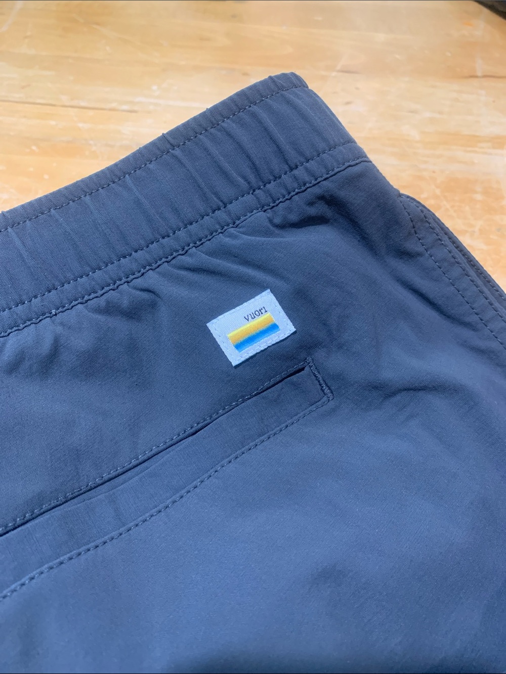 Vuori Ripstop Climber Pant Drawstring, Gray - Picture 5 of 6